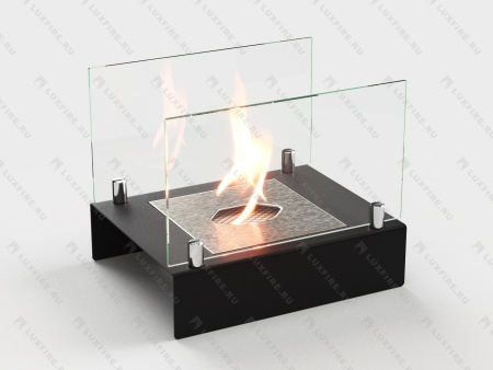 Настольный биокамин Lux Fire "Арлекино" М (черный) по цене 11 253 руб.