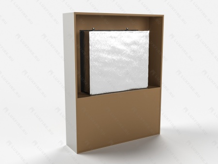 Биокамин Lux Fire с порталом Лукоморье 26, белый по цене 82 433 руб.